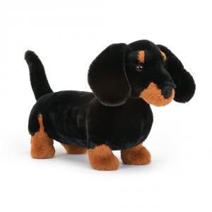 Peluche perro teckel 17cm