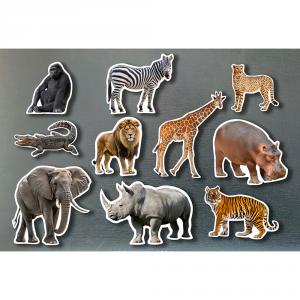Set animales salvajes magnéticos 10 piezas