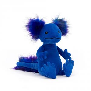 Peluche ajolote azul Andie 31cm.