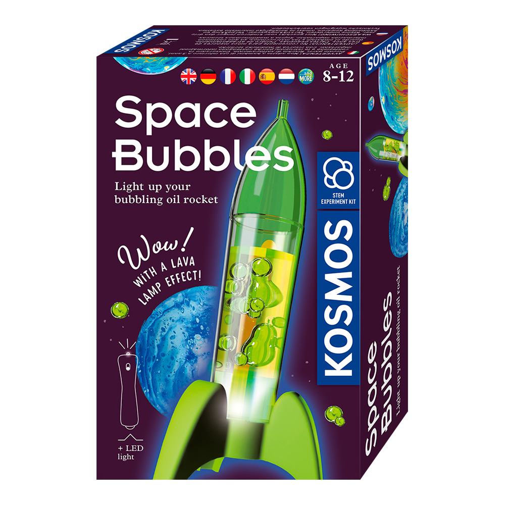 Set de experimentación burbujas Space bubbles