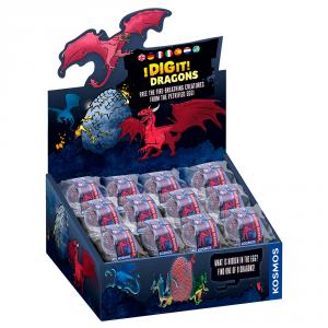 Expositor 24 uds. set excavación huevo de dragón