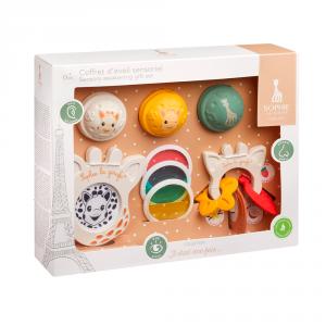 Set de regalo Sentidos Sophie la Girafe oído, vista, olfato
