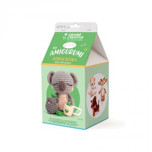Set de ganchillo DIY koala amigurumi