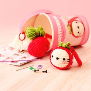 Set de ganchillo DIY fresa easygurumi