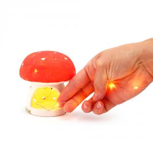 Set para pintar portavelas cerámica seta