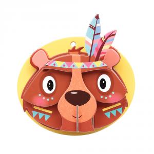 Set maqueta oso 3D para colgar