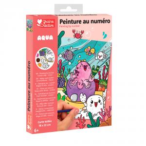 Set pintar por números océano