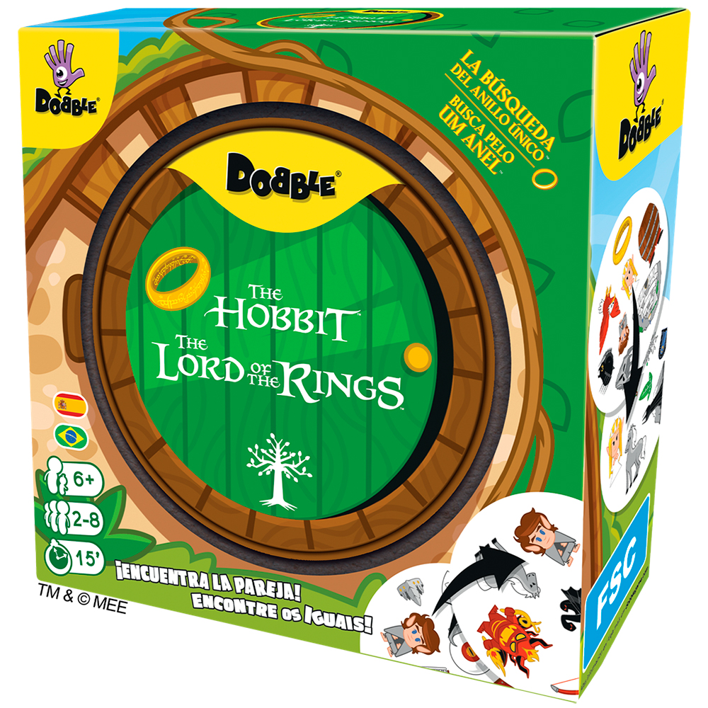 Dobble El Señor de los Anillos The Lord of the Ring