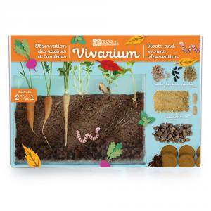 Vivarium kit de cultivo y observación de raíces