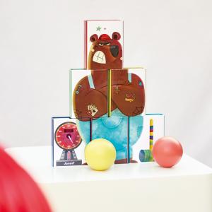 Juego de puntería tiro al bote oso