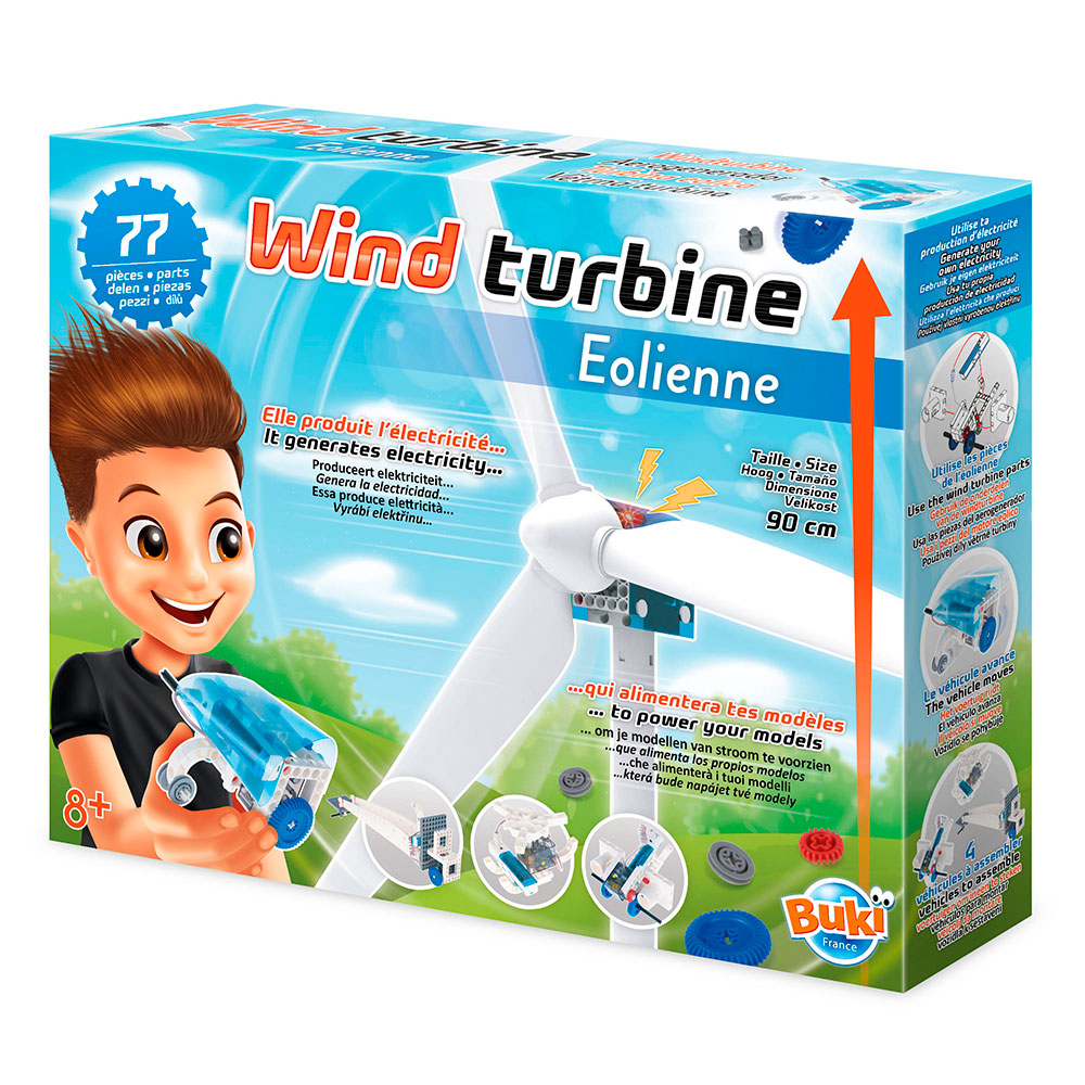Construye turbina eólica