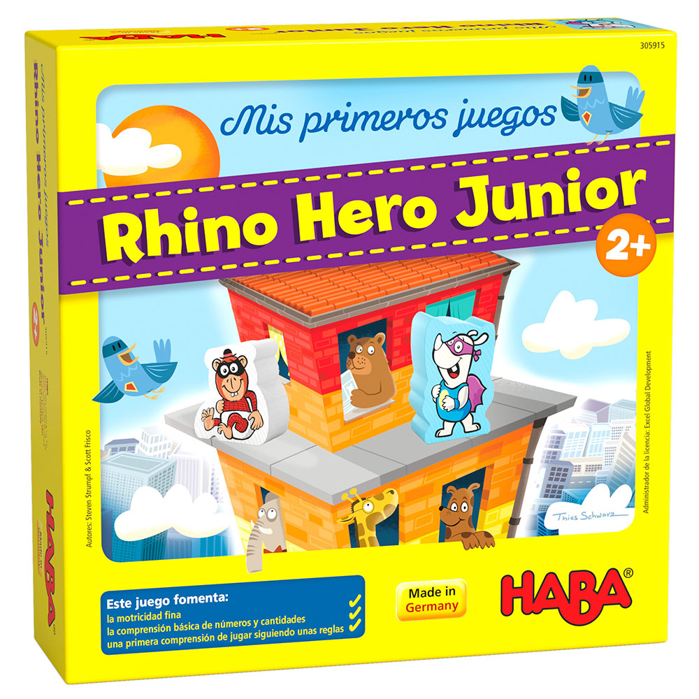 Super Rhino, Juego de mesa Infatil y Familiar