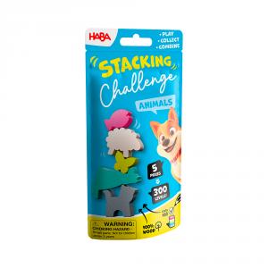 Juego de lógica animales Stacking challenge