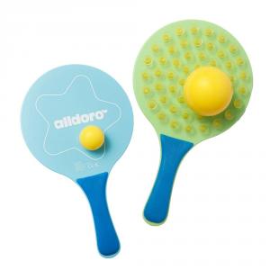 Set raquetas con ventosa con 2 pelotas.