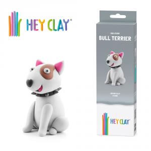 Pasta de modelar Hey Clay perro bull terrier