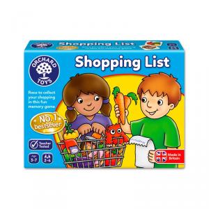 Shopping list juego de asociación en inglés