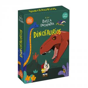 Juego de cartas Busca y encuentra dinosaurios