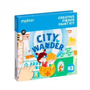 Set creativo pintura de dedos City wander