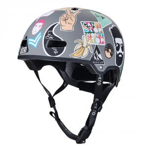 Casco Micro sticker talla S con Led trasera
