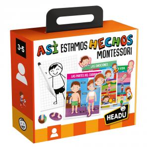 Así estamos hechos Montessori juego cuerpo humano