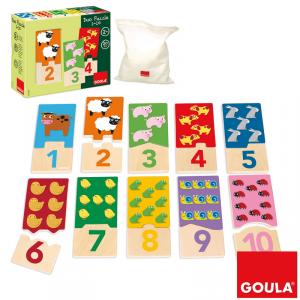Duo Puzzle 1-10 20 piezas