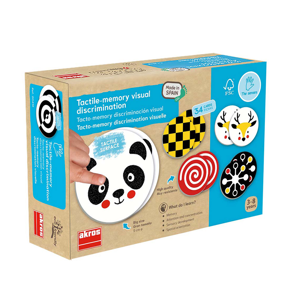 Tacto memory discriminación visual