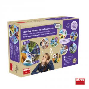 Juego de lenguaje Ruletas creativas para contar historias