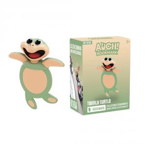 Marcapáginas 3D tortuga Twirly Turtle. AuchBookmark