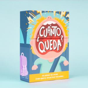 Juego de cartas de preguntas y retos ¿Cuánto queda?