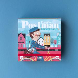 Juego de mesa y observación Postman pocket game