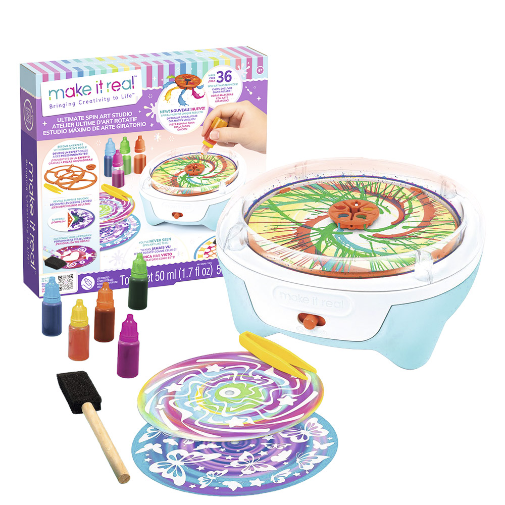 Spin Art Studio. Make it real