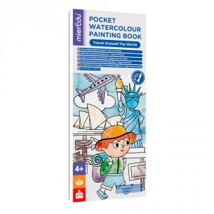 Cuaderno pocket acuarelas viaje por el mundo