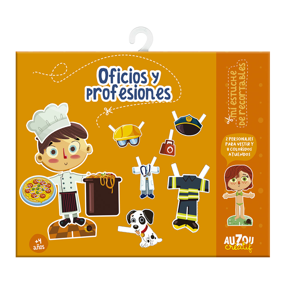 Recortables los oficios Auzou Creatif Juguetes Dideco