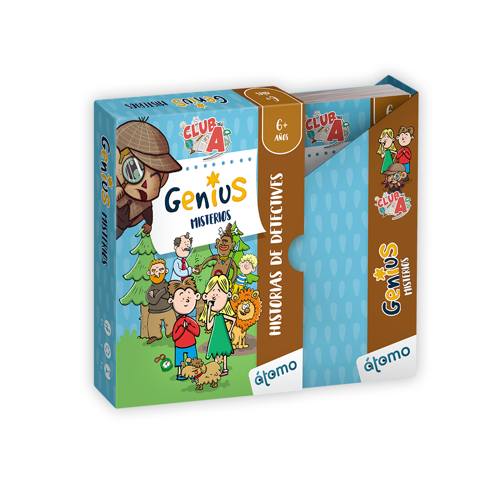 Juego de cartas Genius Club A Misterios