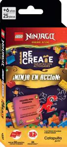 Lego Books. Ninjago. Recreate. ¡Ninja en acción!