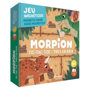 Juego magnético tres en raya Morpion