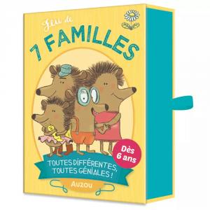 Juego de cartas 7 familias, todos diferentes, todos geniales