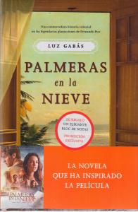 Pack palmeras nieve cuaderno notas