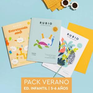 Pack verano 3º Infantil Rubio
