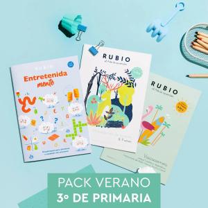 Pack verano 3º primaria Rubio