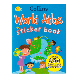 WORLD ATLAS STICKER BOOK