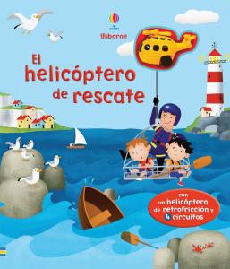 El helicóptero de rescate