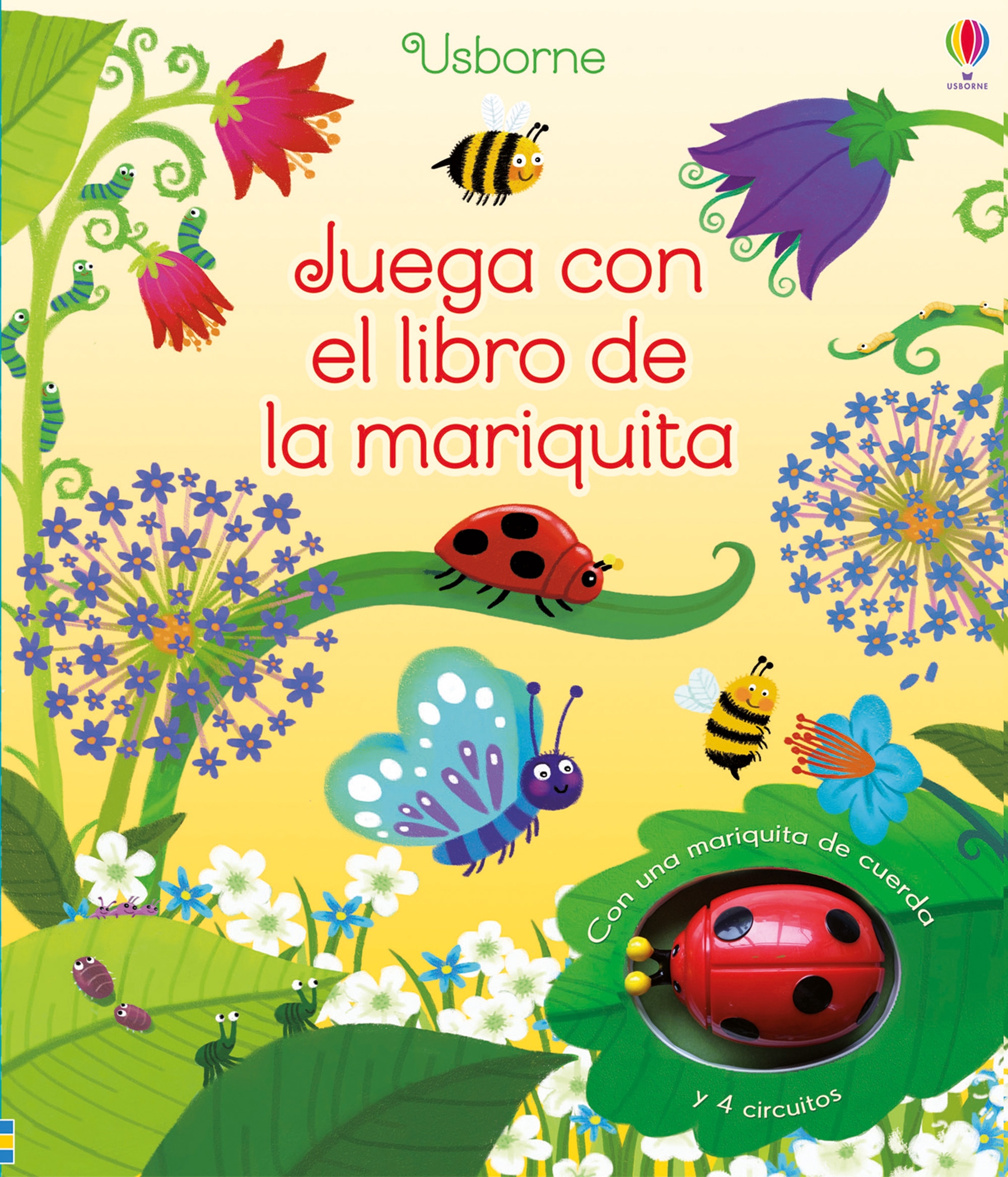 Juega con el libro de la mariquita