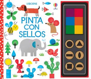Pinta con sellos