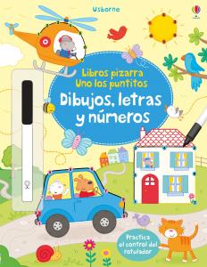 Dibujos, letras y números