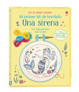 Mi primer kit de bordado - Una sirena