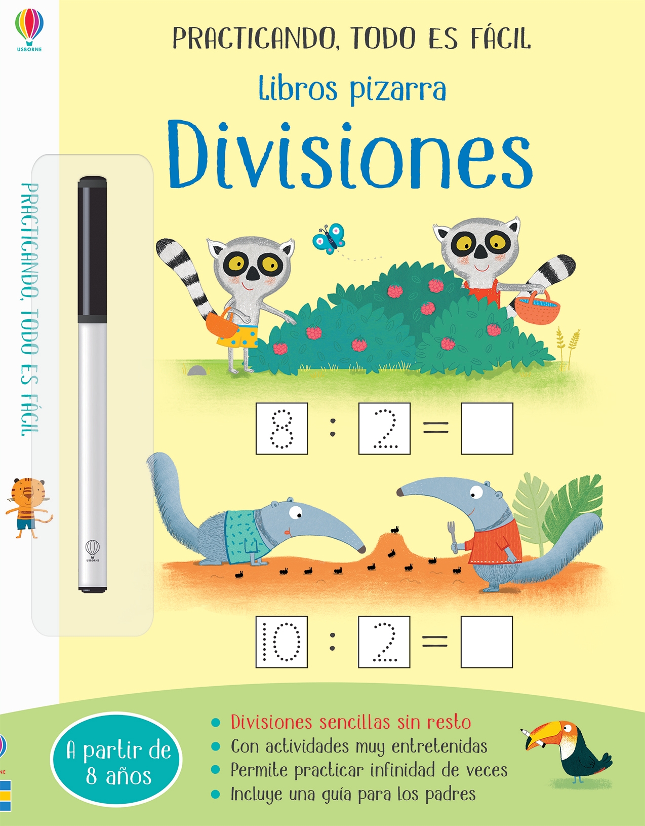 Libros pizarra - Divisiones