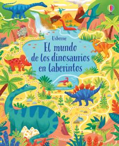 El mundo de los dinosaurios en laberintos