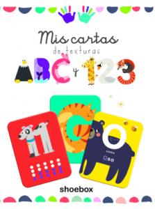 Mis cartas de texturas ABC y 123