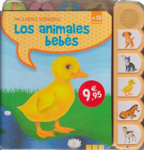 Mi libro sonoro los animales bebés